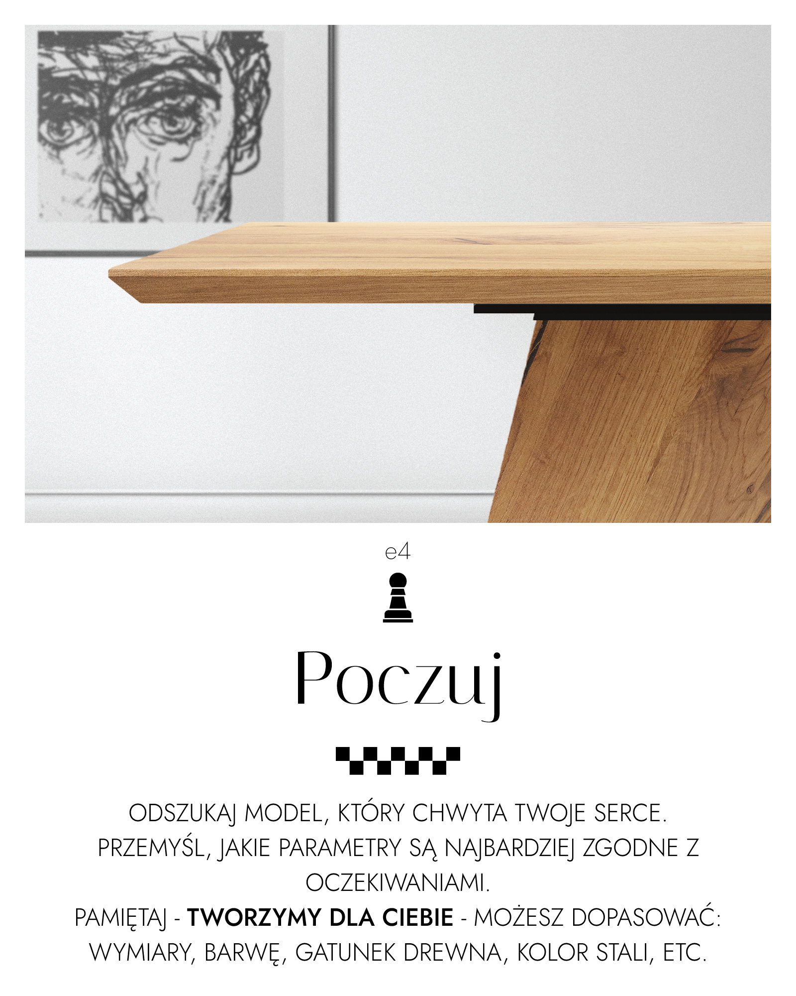 designerski stół | Artistry&Passion | a8p.pl