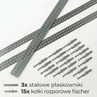 Zestaw montażowy do magnetycznych desek ściennych a8p.pl